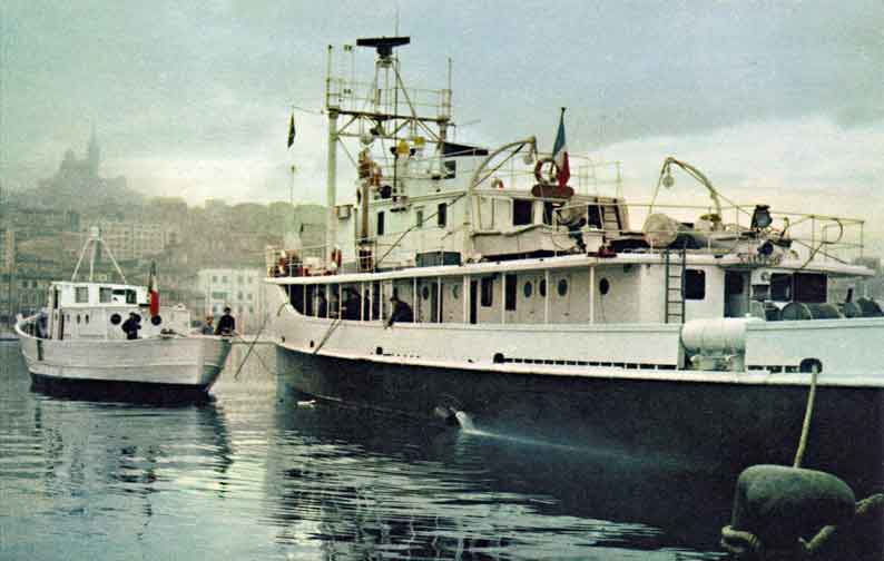 l'Espadon et la Calypso