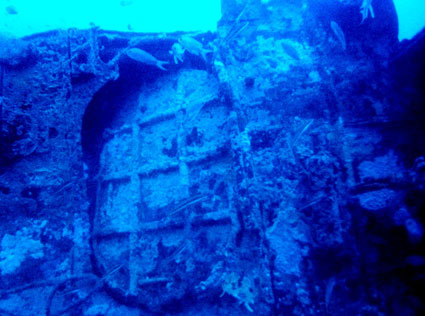 porte d'accès au poste de pilotage