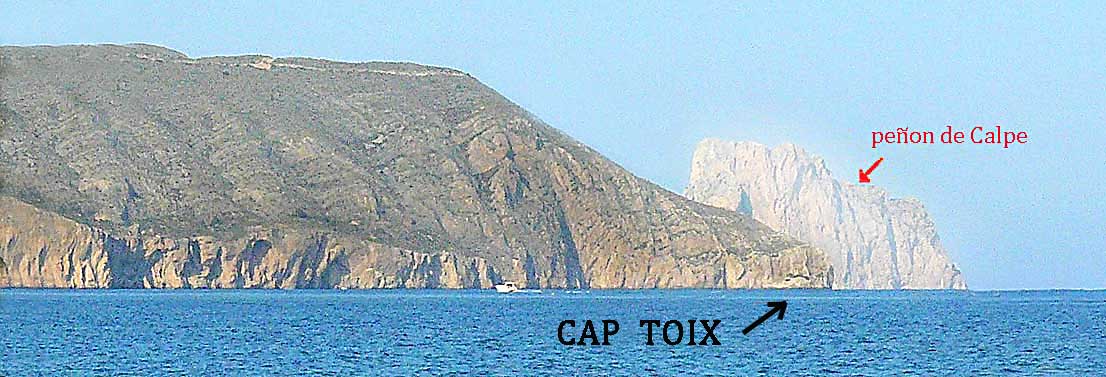 les falaises du cap Toix